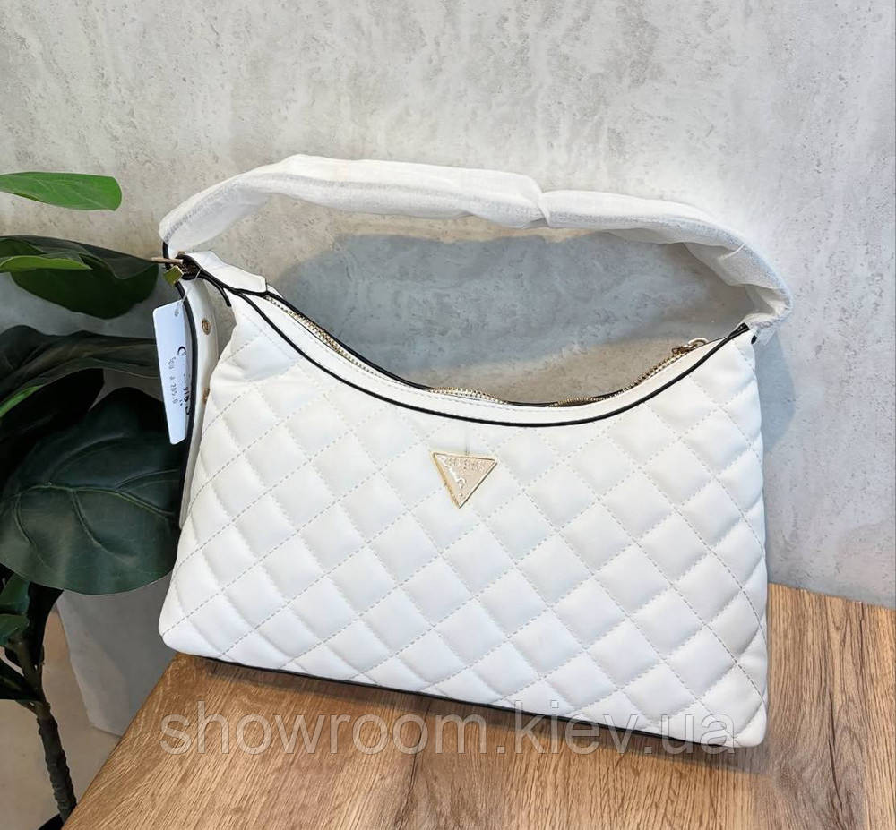 Жіноча стильна сумочка Guess (954117) white Київ - фото 3