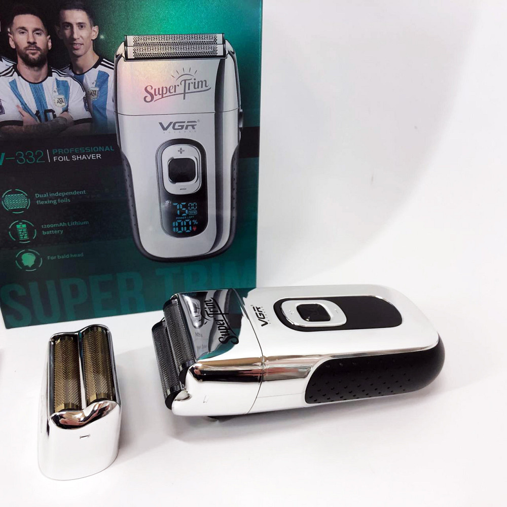 Электрическая бритва для качественного бритья VGR, Бритва портативная аккумуляторная YK-42 Львов - изображение 3