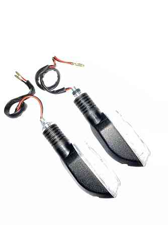 Поворот світлодіодний, човен (3 LED, чорний, біле скло) JS Київ