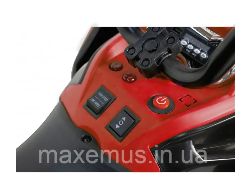 Електроквадроцикл дитячий на акумуляторі HM-1288 електричний квадроцикл для дітей червоний Мостиська - фото 14