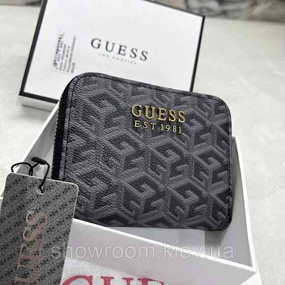 Жіночий маленький гаманець Guess (7594-1) grey Київ