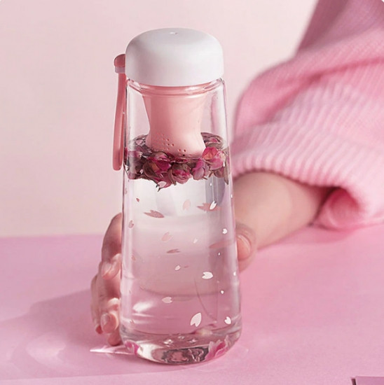 Пляшка для води Лапа (Рожева) Вінниця - фото 4