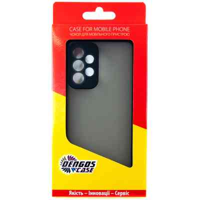 Чохол до мобільного телефона Dengos Matte Samsung Galaxy A33 (black) (DG-TPU-MATT-98) Вінниця