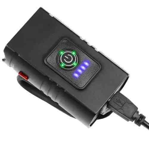 Велосипедный фонарь на руль BK-01Pro-T6 + индикация заряда + microUSB (4 режима) Бровары