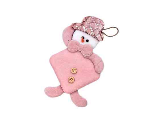Фігурка-підвіска новорічна 20см Snowman M48024 ТМ STENSON Київ