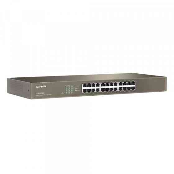 Комутатор TENDA TEG1024G 24port 10/100/1000/BaseT rackmount 19