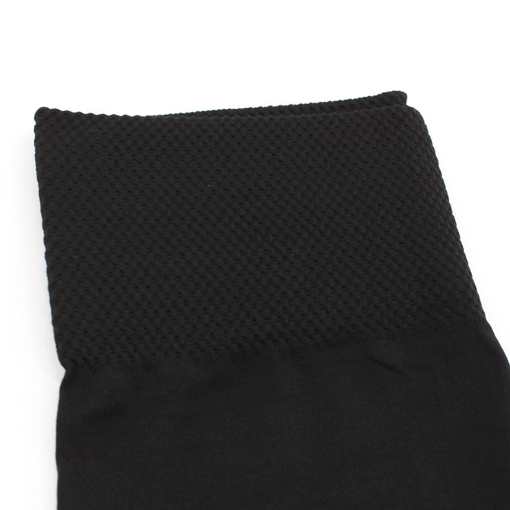 Безшовні теплі лосини з хутром, 48-56 розмір, Чорні / Жіночі утеплені зимові лосини Київ - фото 9