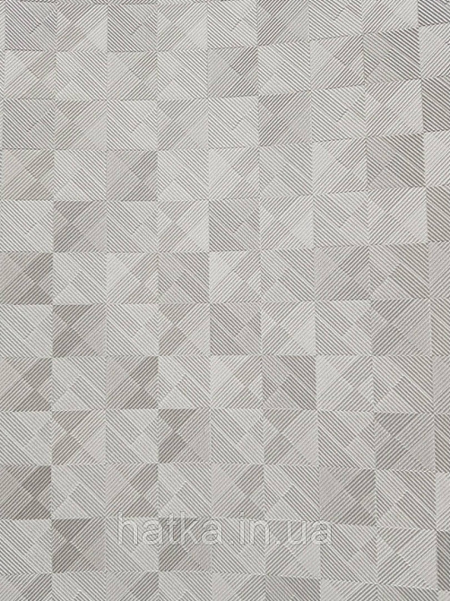 Шпалери метрові вінілові на флізелін AdaWall Beta метрові однотонні під тканину під льон білий з сірим Київ - фото 2