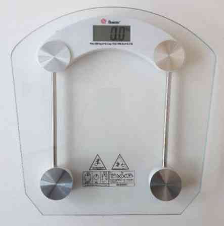 Підлогові Ваги до 180 кг Скляні Квадратні (ВідеоОбзор) Дніпро