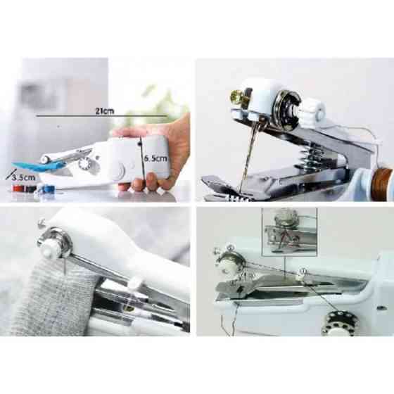 Міні-машинка швейна дитяча, Ручна швейна машинка, Швейні машини з батарейками, Машинка для шиття дитяча UO-70 Івано-Франківськ