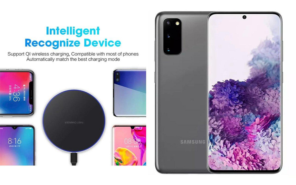 Бездротовий зарядний пристрій Copper до 30W для Nothing Phone (1), USB-C, LED Київ - фото 4