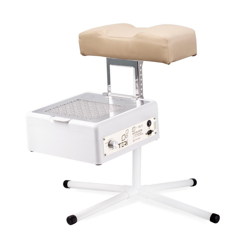 Педикюрная подставка для настольных вытяжек Teri с бежевым верхом Киев - изображение 3