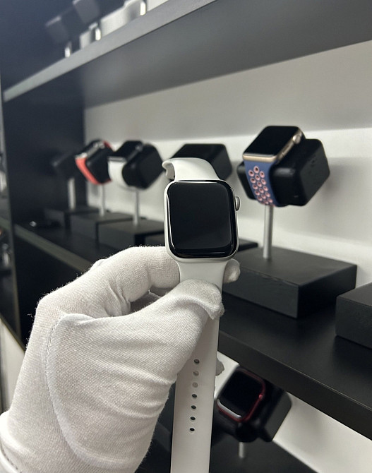 Полный комплект! Apple silver Watch SE 2020-2021. Киев - изображение 1