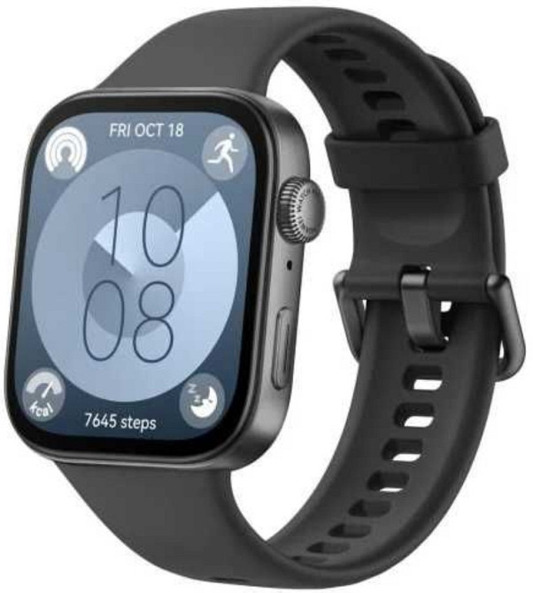 Смарт-Часи Huawei Watch fit 3 Black Київ - фото 1