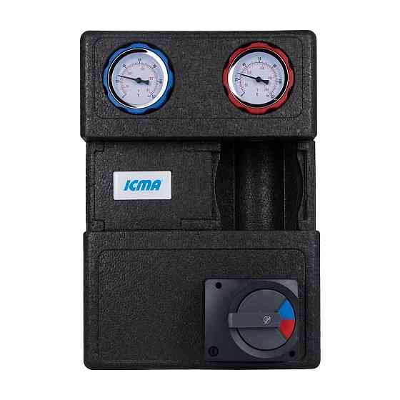 Насосна група Icma NoR001 1 1/2"x1" приєднання справа, без насоса 93R001AFD53SC Київ