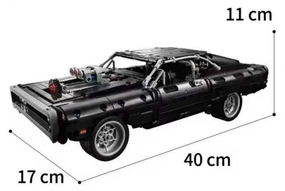 Конструктор Dodge Charger з фільму Fast and Furious Київ - фото 3