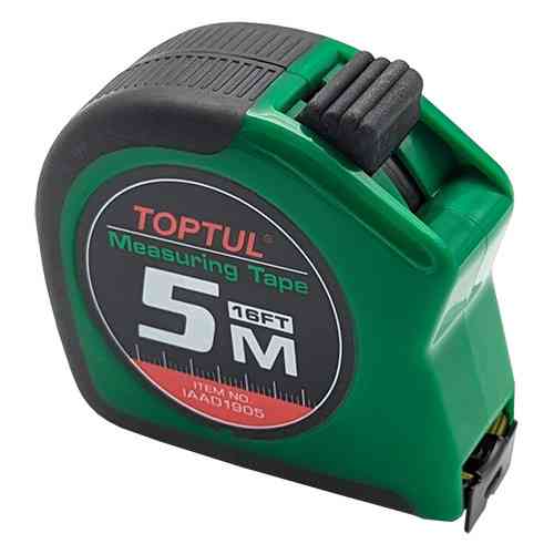 Рулетка професійна 5 м*19 мм TOPTUL IAAD1905 Чернігів