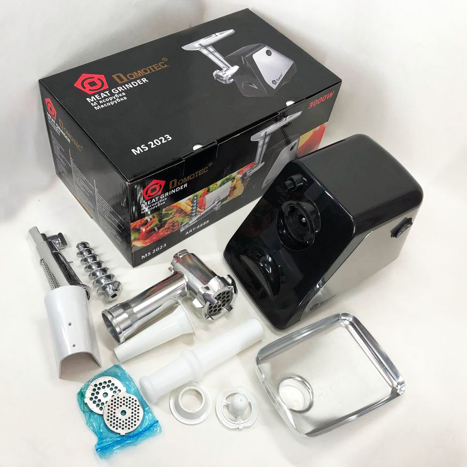 Электромясорубка помощница, Мощная домашняя мясорубка, Кухонная мясорубка с реверсом YZ-63 Львов - изображение 3