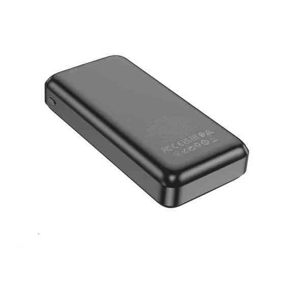 Зовнішній акумулятор HOCO J101A Astute 22.5W fully compatible power bank 20000mAh Black Київ