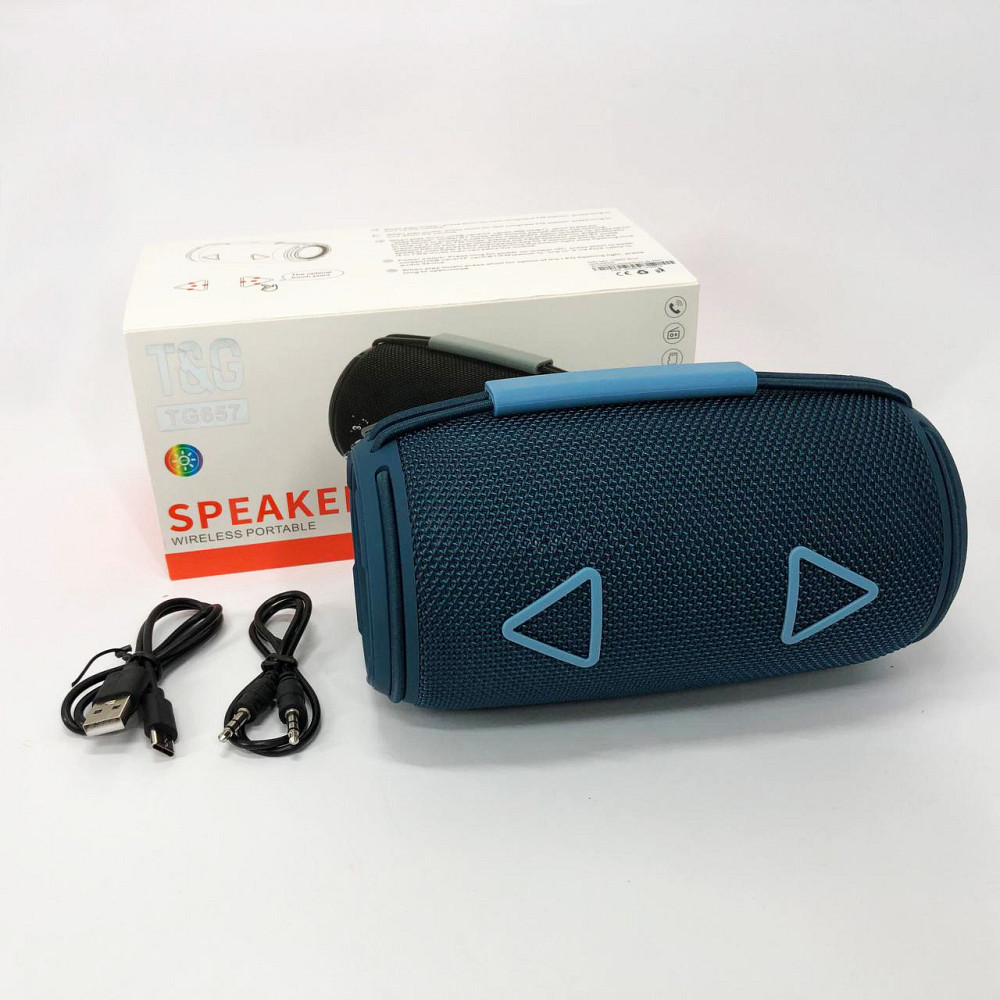 Bluetooth колонка с разноцветной подсветкой со стереозвуком TG657, Колонка с подсветкой и зарядкой VW-31 Львов - изображение 2