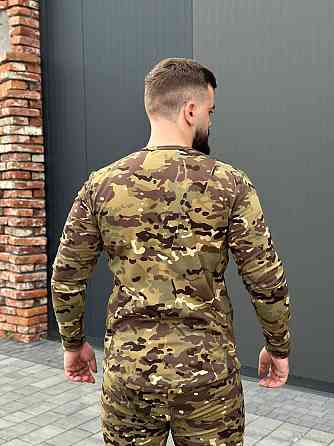 Комплект чоловічої термобілизни ЗСУ теплий зимовий термокостюм армійський військова термобілизна WAR Львів