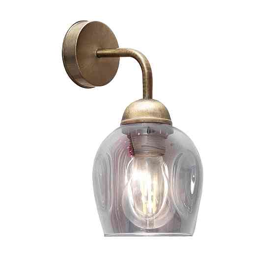 Світильник настінний MSK Electric Enigma бра під лампу E27 PL 20240 BN бронза Одеса