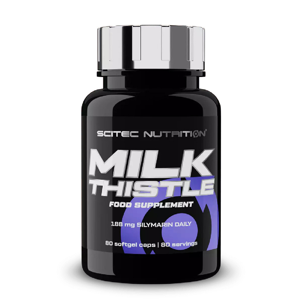 Екстракт розторопші Scitec Nutrition Milk Thistle 80 caps Луцьк - фото 1