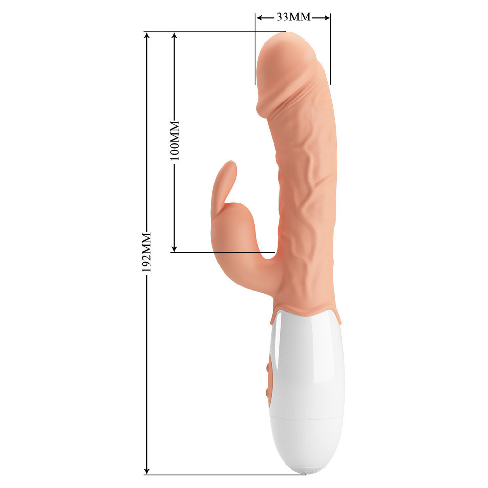 Вібратор - Pretty Love Easter Bunny Vibrator Flesh Sex Aura Київ - фото 9