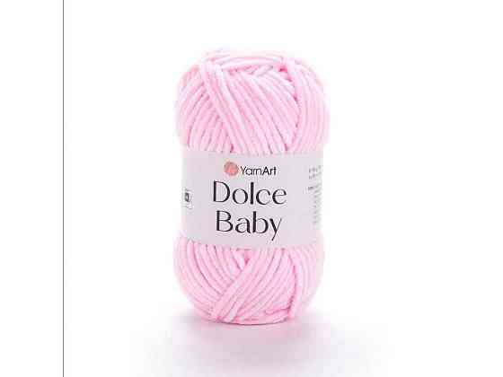 Пряжа Dolce Baby рожевий 100% мікрополіестр 85м 50г 5шт/уп 750 ТМ YarnArt Київ