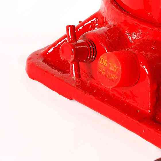 Гідравлічний домкрат пляшковий на 10т, Червоний / Домкрат для авто / Домкрат одноштоковий Київ