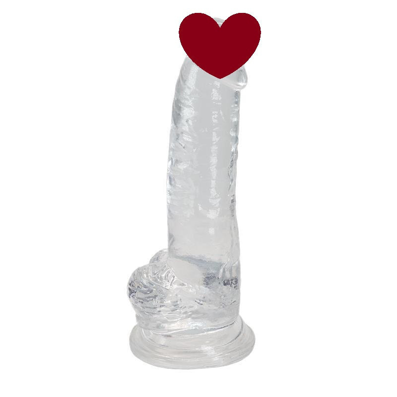 Прозрачный фаллоимитатор Alive Jelly Dildo Torrent, ТПЕ, присоска, диаметр 4.5см, длина 20,6см Sex Aura Киев - изображение 1