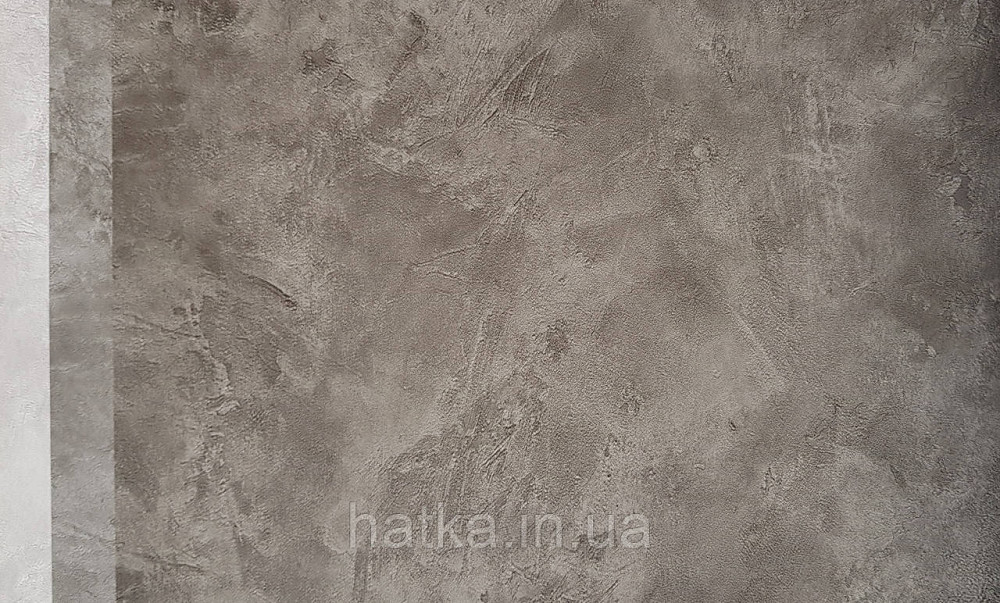 Обои винил на флизелине Caselio Patine 0.53х10 под штукатурку структурные матовые черные разные оттенки Киев - изображение 3