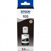 Контейнер з чорнилом Epson 105 black pigmented (C13T00Q140) Київ - фото 1