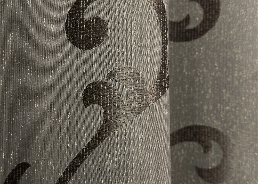 Комплект коротких штор VR-Textil Жаккард Allure № 1620ш Какао 150х170 см 2 шт (35-0274) Киев - изображение 13