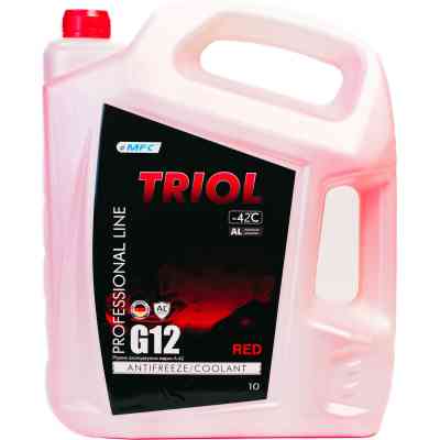 Антифриз МФК TRIOL Professional Red G12 (-42С) 10кг Винница