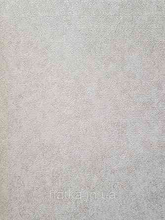 Шпалери метрові вінілові на флізеліні Sintra Classic класика однотонні дрібні завитки структурні бежево-сірі 600337 Київ