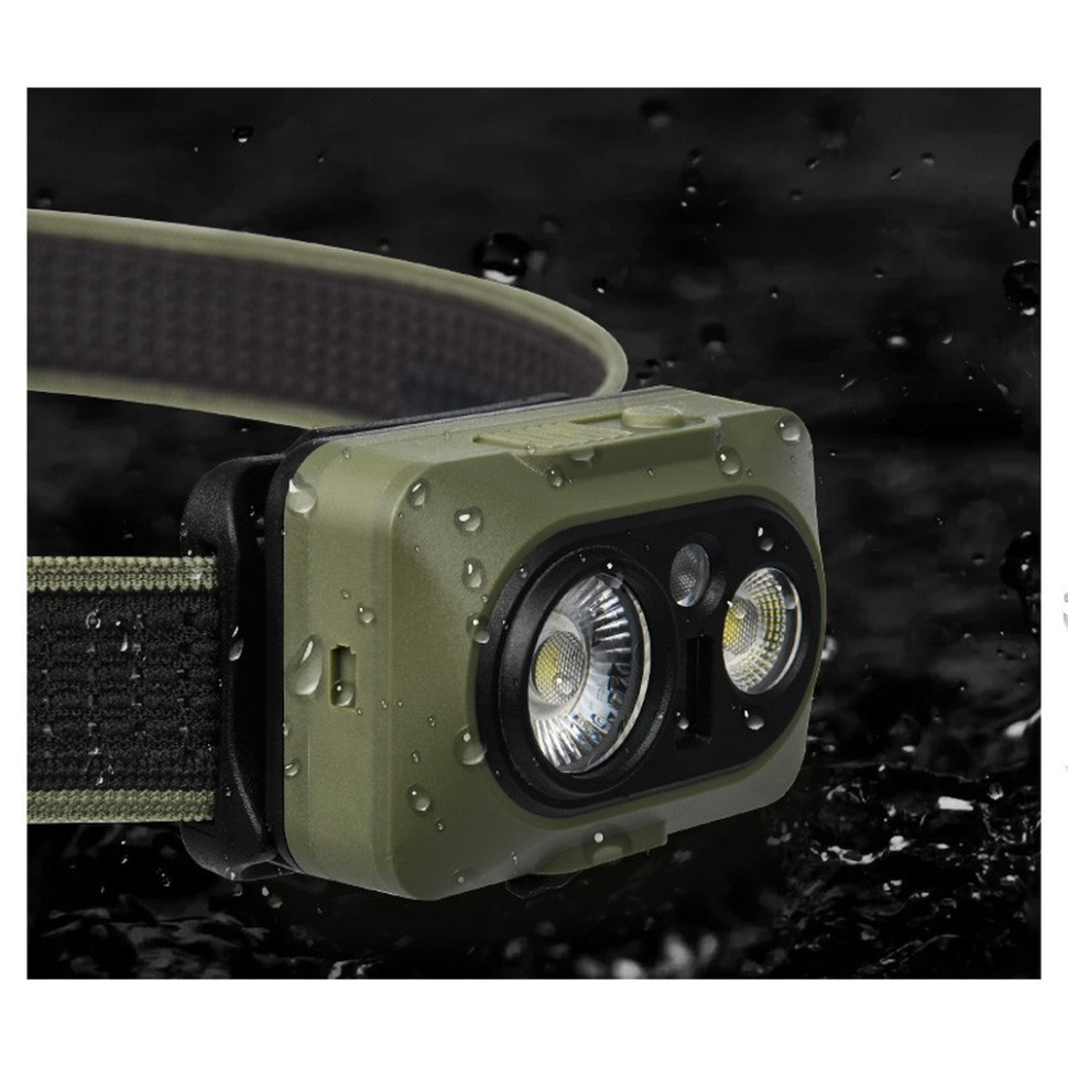 Ліхтар налобний Naturehike CNK2450ZM010, зелений Киев - изображение 5