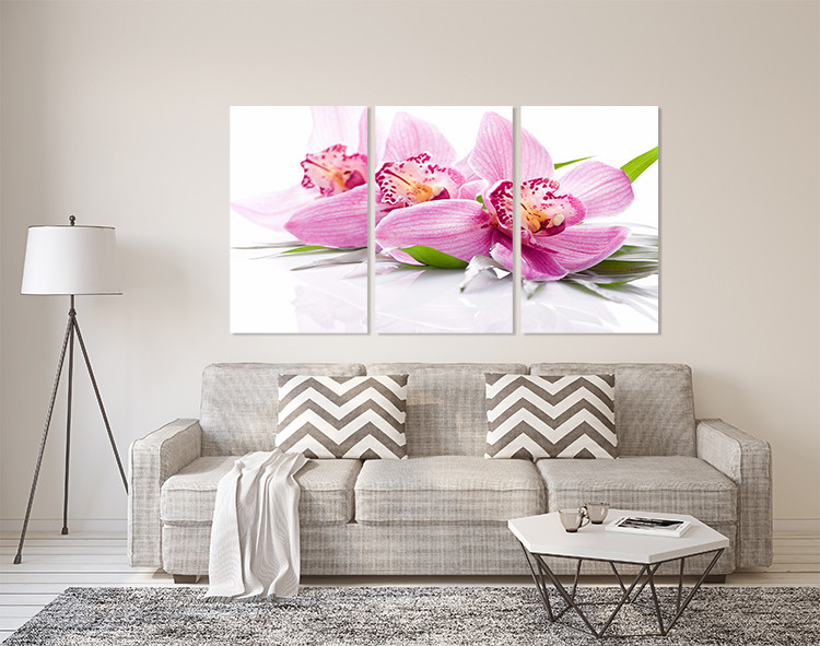 Модульная картина в гостиную / спальню   Орхідея   ART-300_3A 70х130 см Киев - изображение 2
