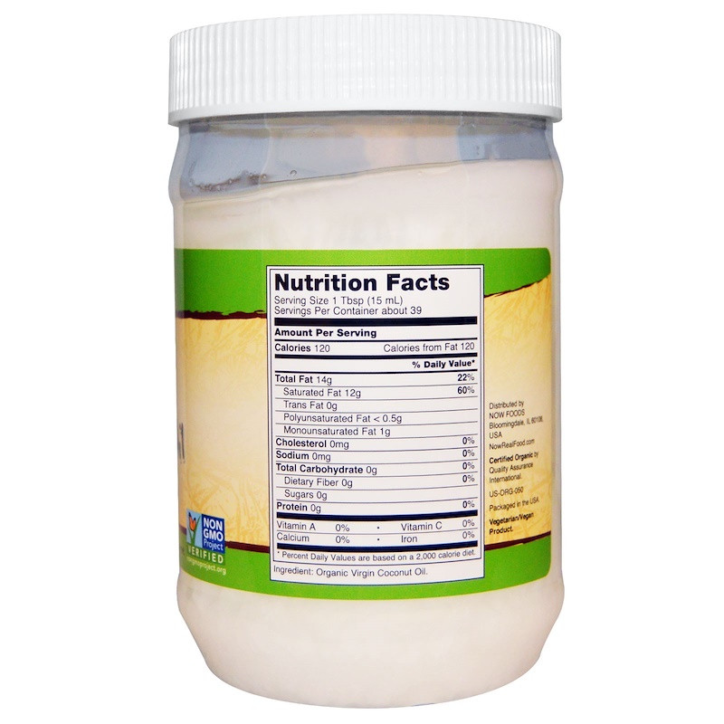 Органічна натуральна кокосова олія (Organic Virgim Coconut Oil) 355 мл. Київ - фото 2