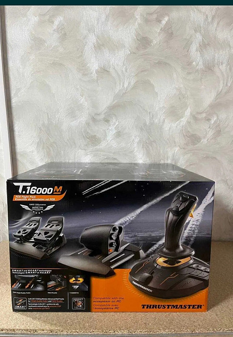 Комплект : Thrustmaster T.16000M FC Flight Pack . Новый! Киев - изображение 1