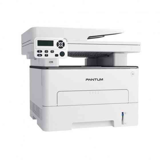 БФП А4 Pantum M7100DW (33 стор/хв, 1200x1200 dpi, duplex, ADF, Wi-Fi, Ethernet, білий) (M7100DW) Київ