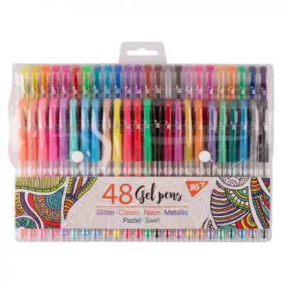 Ручка гелева Yes набір 48 штук (420436) Вінниця