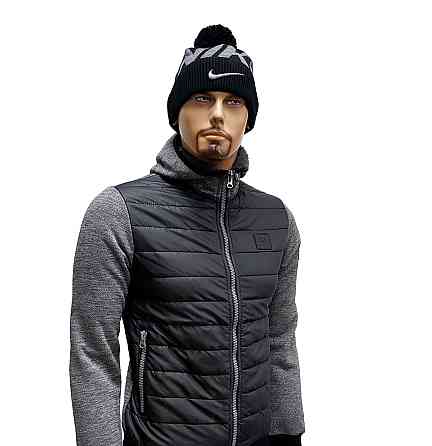 Мужская  демисезонная ветровка на меху Nike tech fleece,оригинал 52 Киев