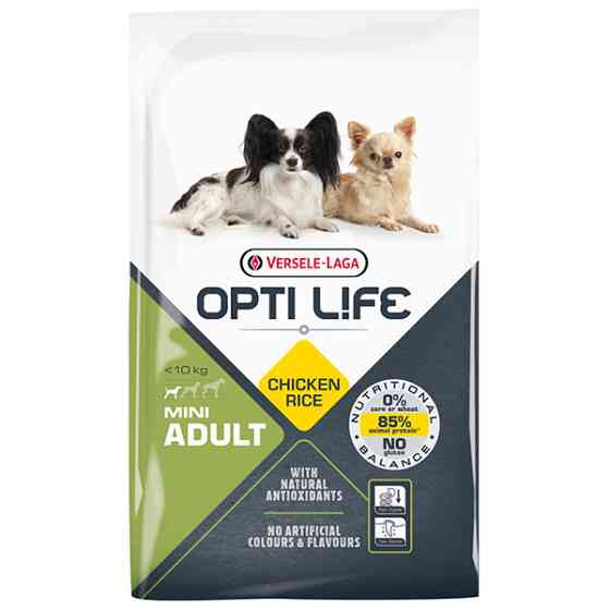 Opti Life Adult Mini ОПТІ ЛАЙФ ДОРОСЛИЙ МІНІ МАЛИХ сухий суперпреміум корм для собак міні та малих порід Київ