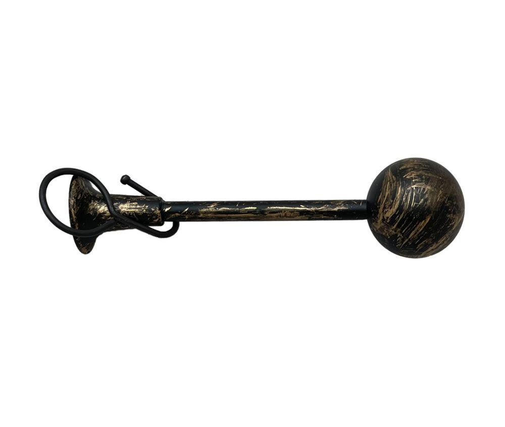 Підхват для штор Orvit Балло 115 х 30 мм Чорне Золото (00-00000649) Львов - изображение 3