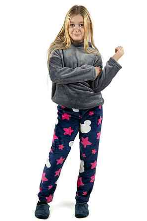 Домашні дитячі штани теплі, електрик, велсофт топ Київ