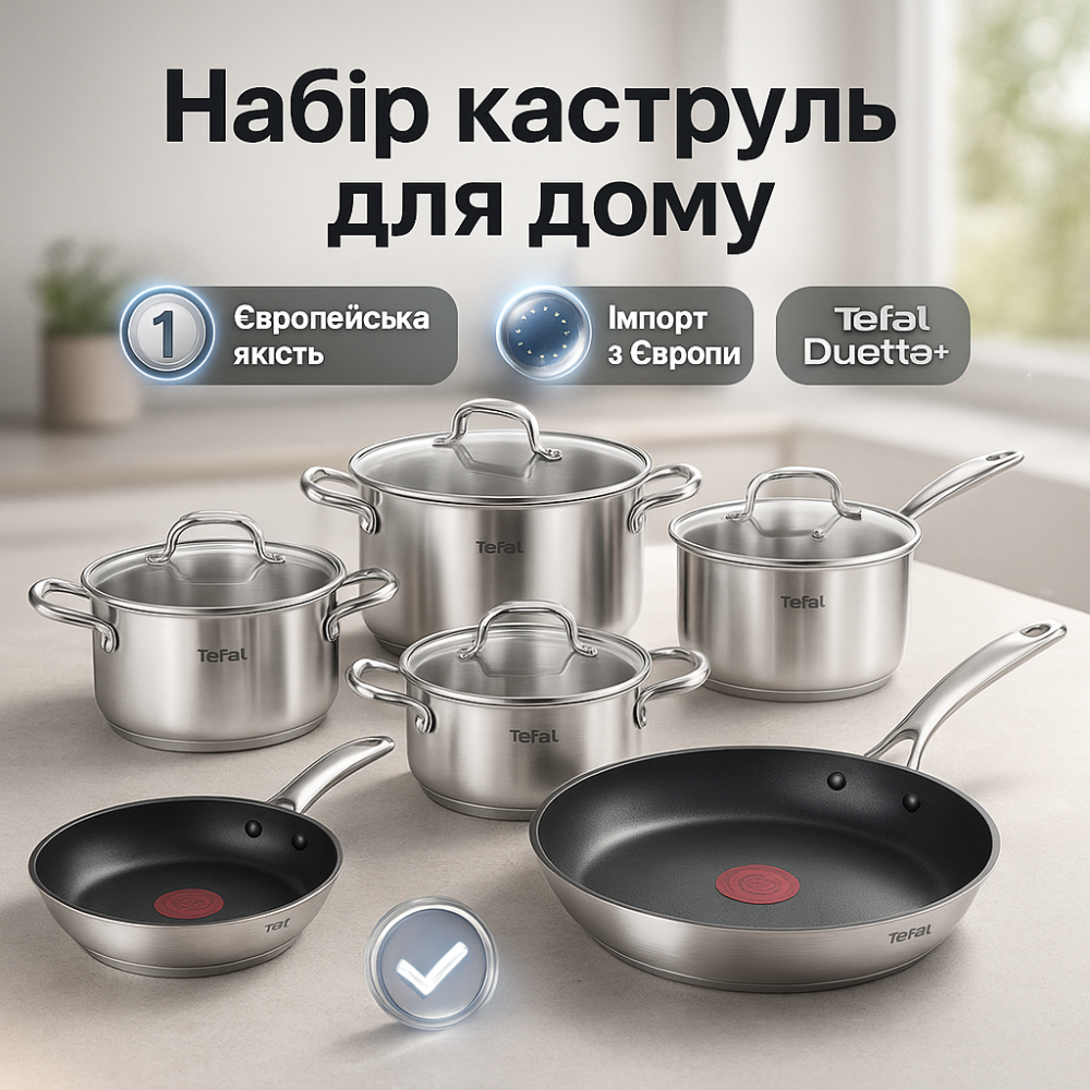 Хороший набор кастрюль, Набор каструль с антипригарным покрытием кастрюль высшего качества IK-81 Львов - изображение 4