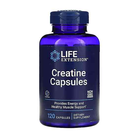 Креатин Life Extension Creatine Capsules 120 капс Київ