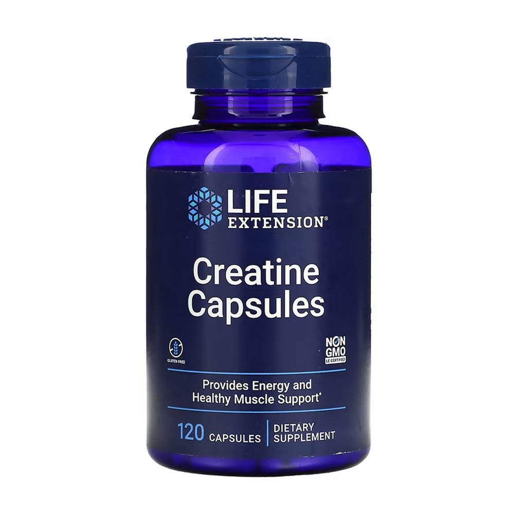 Креатин Life Extension Creatine Capsules 120 капс Киев - изображение 1