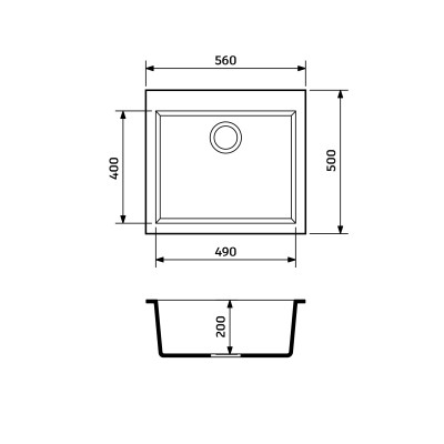 Мойка кухонная Adamant Univer Avena (4824296102106) Вінниця - фото 5